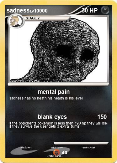 Pokemon sadness