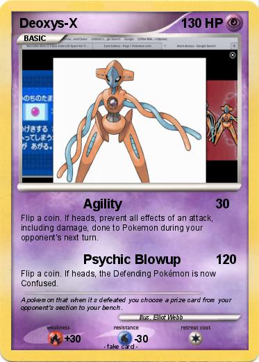 Pokemon Deoxys-X