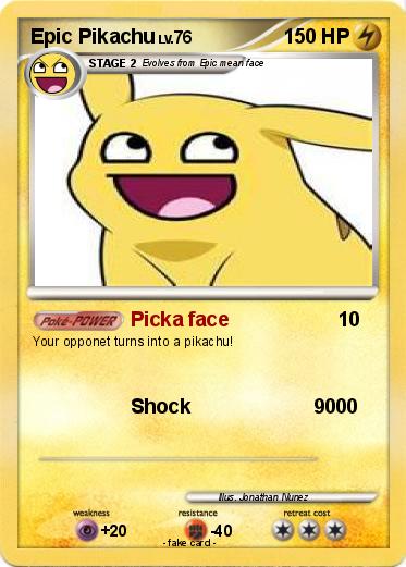 Pokemon Epic Pikachu