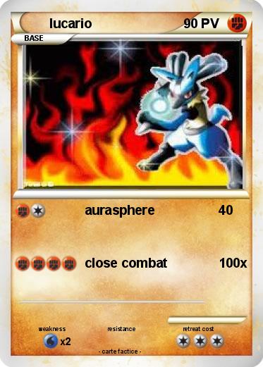 Pokemon lucario