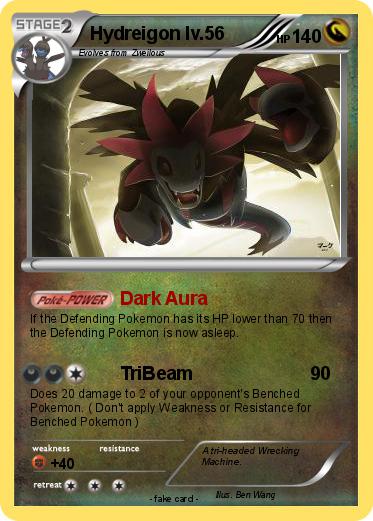 Pokemon Hydreigon lv.56