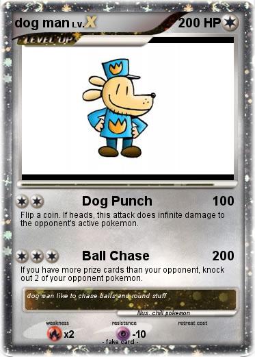 Pokemon dog man