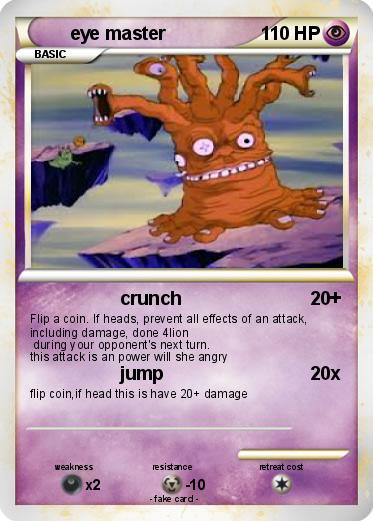 Pokemon eye master