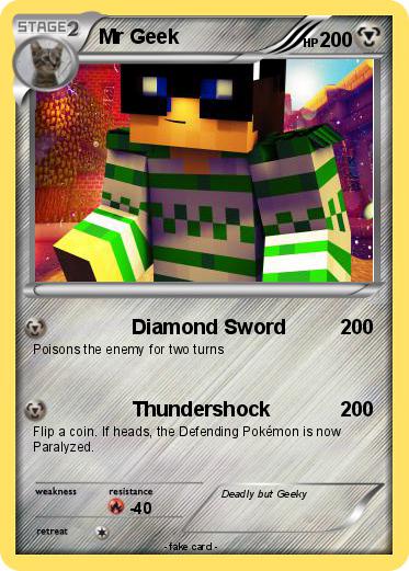 Pokemon Mr Geek