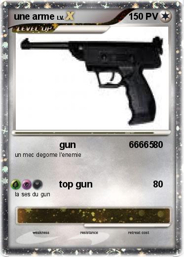 Pokemon une arme