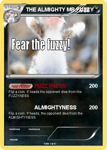 Pokemon THE ALMIGHTY MR.FUZZY