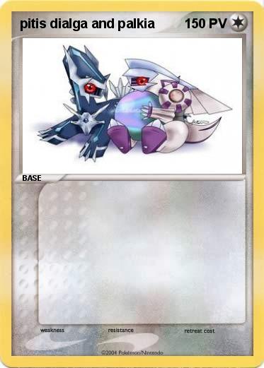 Pokemon pitis dialga and palkia