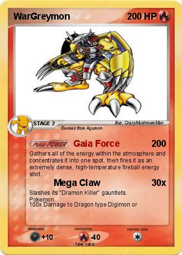 Pokemon WarGreymon
