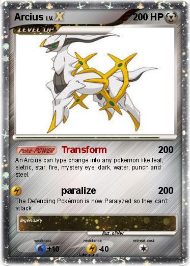 Pokemon Arcius