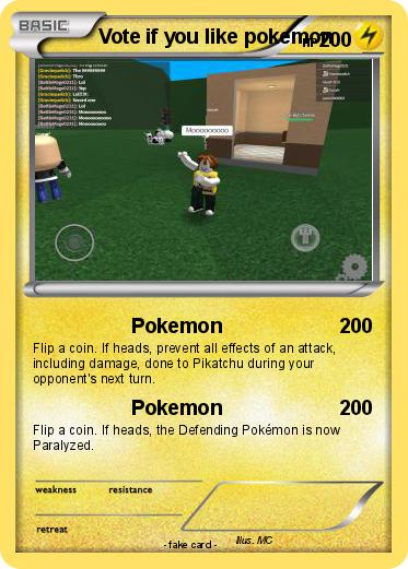 Pokemon Vote if you like pokemon