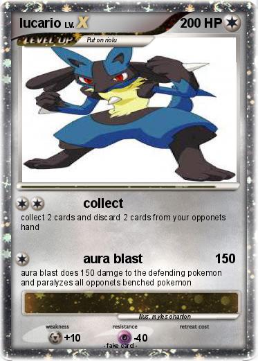 Pokemon lucario