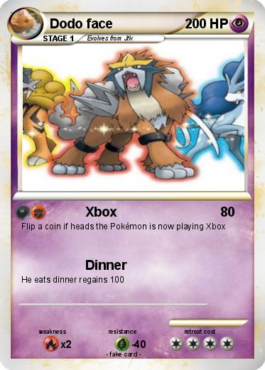 Pokemon Dodo face