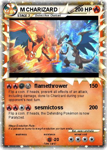 Pokemon M CHARIZARD