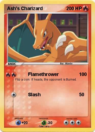Pokemon Ash's Charizard