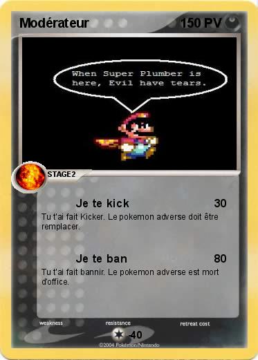 Pokemon Modérateur