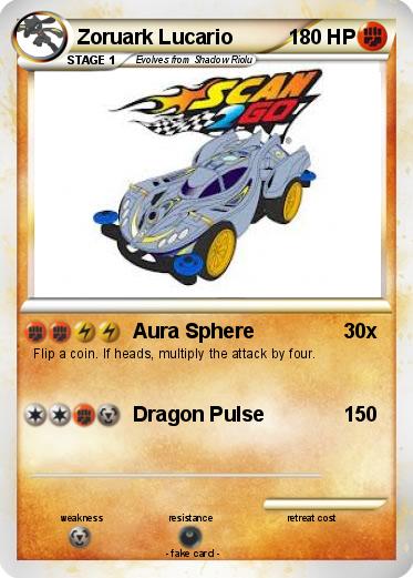 Pokemon Zoruark Lucario