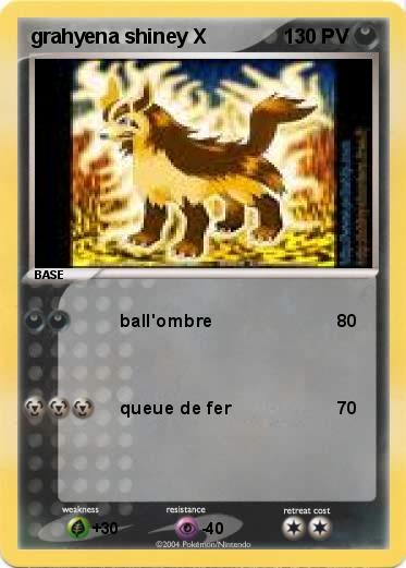 Pokemon grahyena shiney X