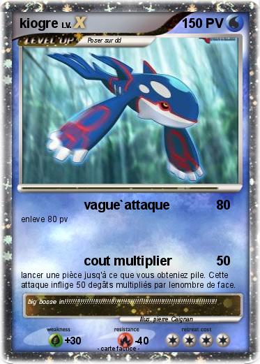 Pokemon kiogre