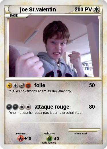 Pokemon joe St.valentin