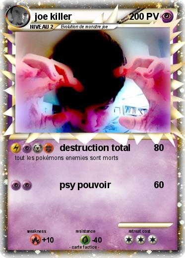 Pokemon joe killer