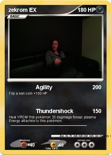 Pokemon zekrom EX
