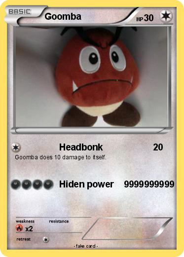 Pokemon Goomba