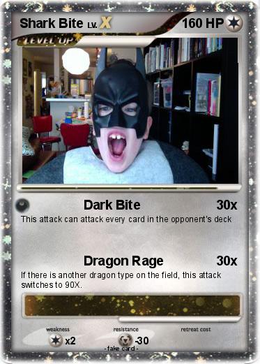 Pokemon Shark Bite