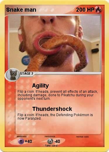 Pokemon Snake man