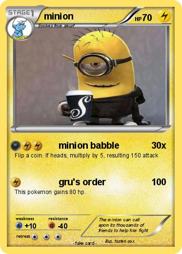 Pokemon minion