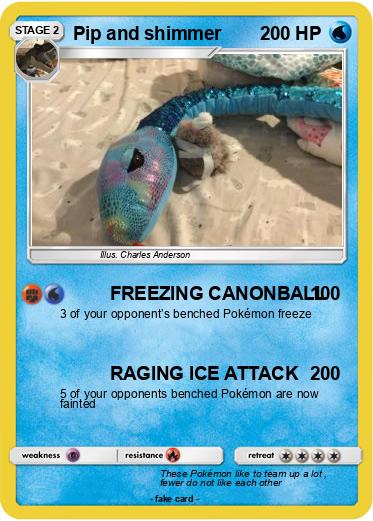 Pokemon Pip and shimmer