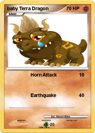Pokemon baby Terra Dragon