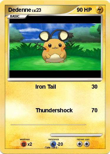 Pokemon Dedenne