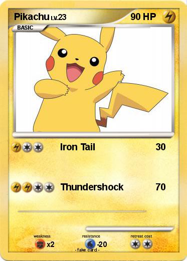 Pokemon Pikachu