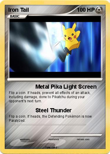 Pokemon Iron Tail