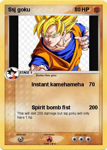 Pokemon Ssj goku