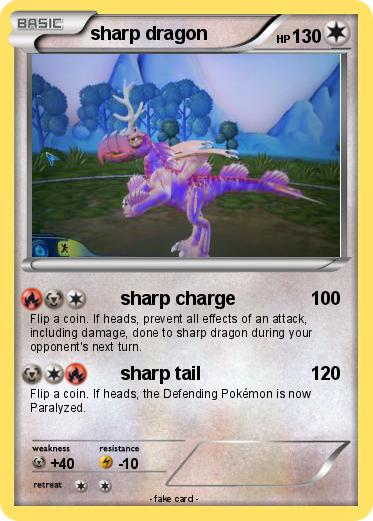 Pokemon sharp dragon