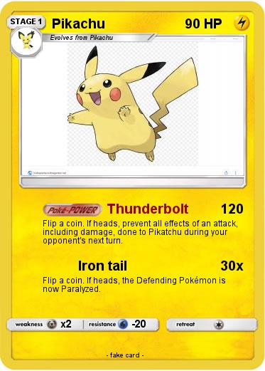 Pokemon Pikachu