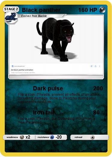 Pokemon Black panther