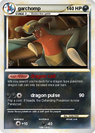 Pokemon garchomp