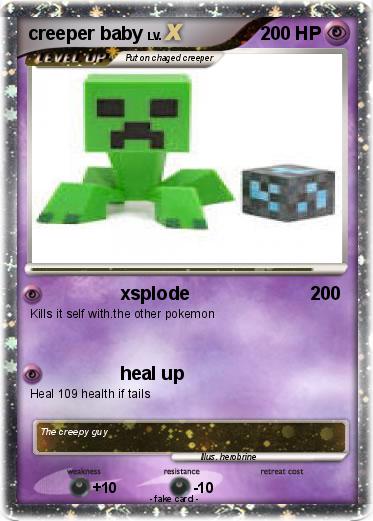 Pokemon creeper baby