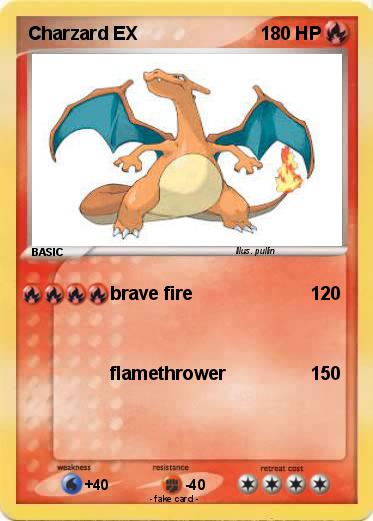 Pokemon Charzard EX
