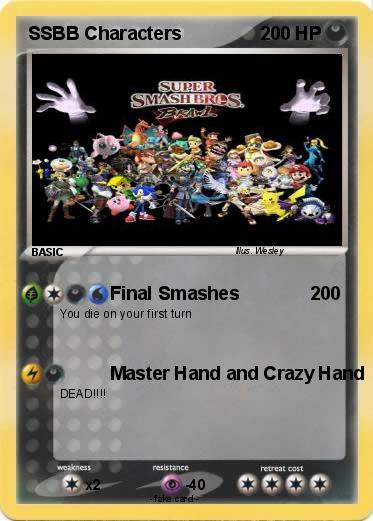 Pokemon SSBB Characters