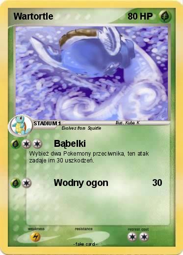 Pokemon Wartortle