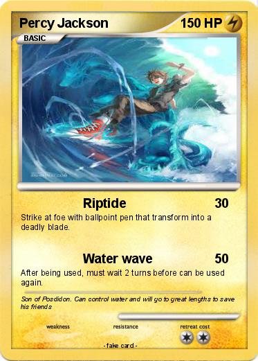 Pokemon Percy Jackson