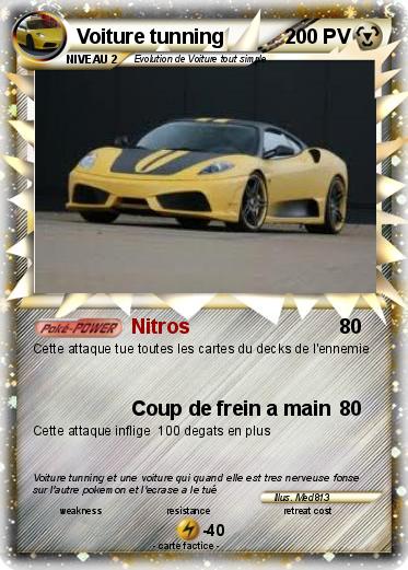 Pokemon Voiture tunning