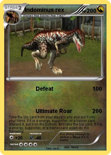 Pokemon Indominus rex