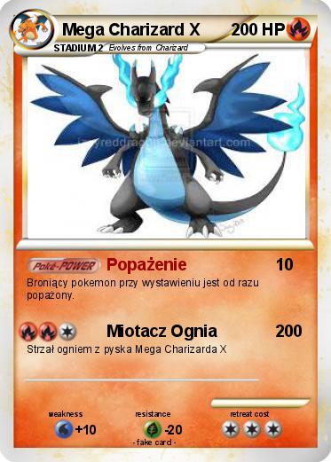 Pokemon Mega Charizard X