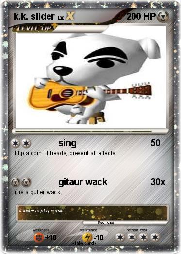 Pokemon k.k. slider