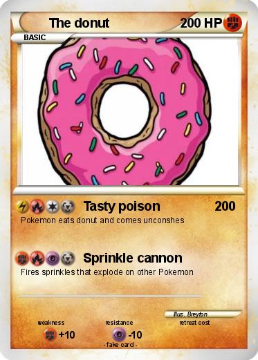 Pokemon The donut