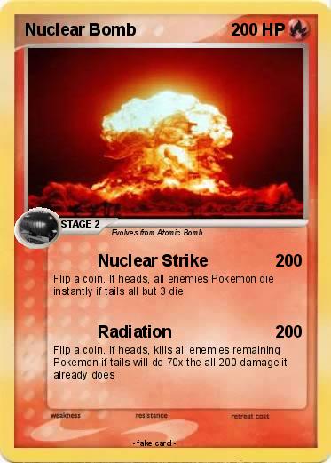 Pokemon Nuclear Bomb